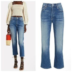 Mother The Scrapper Ankle Jeans Cowboys Don’t Cry